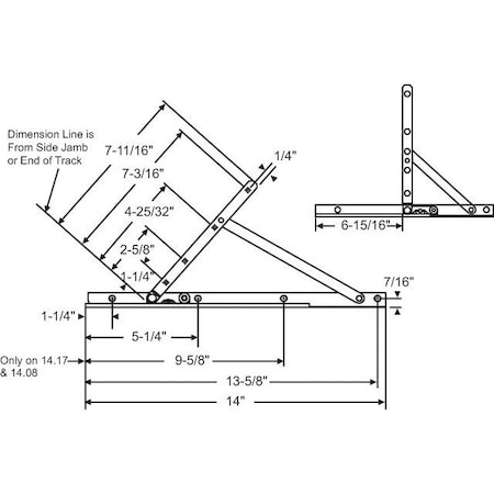 Strybuc Concealed Hinge Assembly 28-15-2